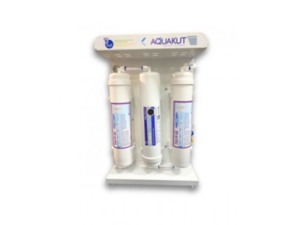 Осмос Аквакут з швидкоз"ємними картриджами з помпою 50G, з баком 3,2G