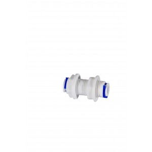 Муфта для перегородки з різьбленням 1/4 "QC-3/8" QC (DCC-014B) 